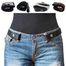Load image into Gallery viewer, Buckle-Free Belt For Jean Pants,Dresses,No Buckle Stretch Elastic Waist Belt For Women/Men,No Bulge,No Hassle Waist Belt
