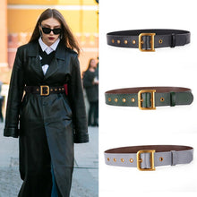 Load image into Gallery viewer, 2020 designer belt genuine leather belts for women high quality fashion luxury brand waist D buckle ceinture femme plus size
