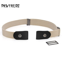Load image into Gallery viewer, Buckle-Free Belt For Jean Pants,Dresses,No Buckle Stretch Elastic Waist Belt For Women/Men,No Bulge,No Hassle Waist Belt
