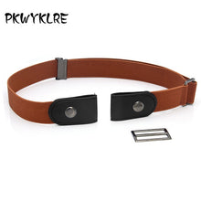 Load image into Gallery viewer, Buckle-Free Belt For Jean Pants,Dresses,No Buckle Stretch Elastic Waist Belt For Women/Men,No Bulge,No Hassle Waist Belt
