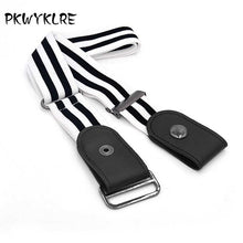 Load image into Gallery viewer, Buckle-Free Belt For Jean Pants,Dresses,No Buckle Stretch Elastic Waist Belt For Women/Men,No Bulge,No Hassle Waist Belt
