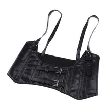 Load image into Gallery viewer, Fashion Leather Steampunk Sexy Underbust Waist Belt Corset For Women Girls
